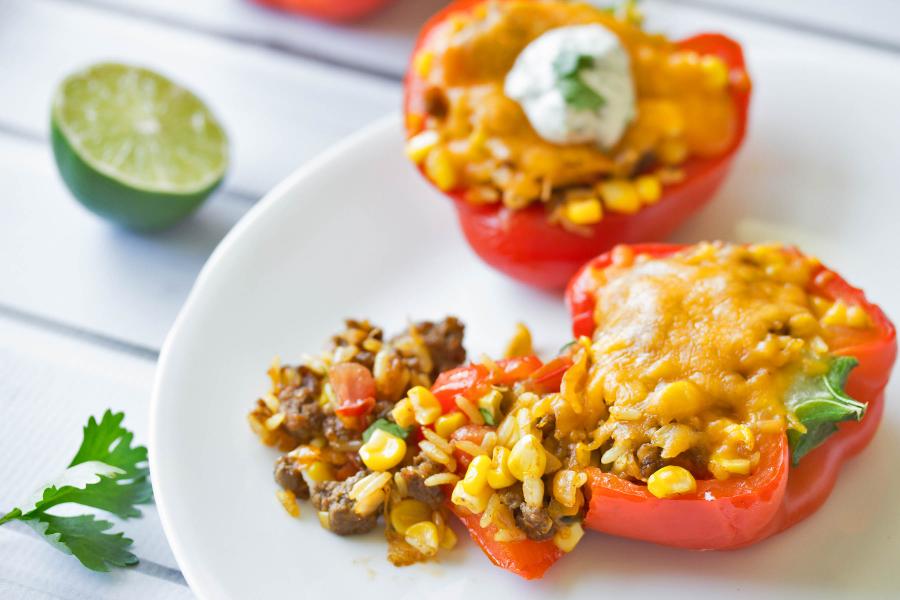 Taco Stuffed Peppers